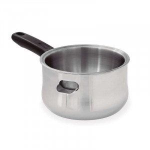 Casserole à Double Paroi En Inox 1,2 L – Pour Chauffer Le Lait Sans Brûler, Fonction Bouilloire Sifflante