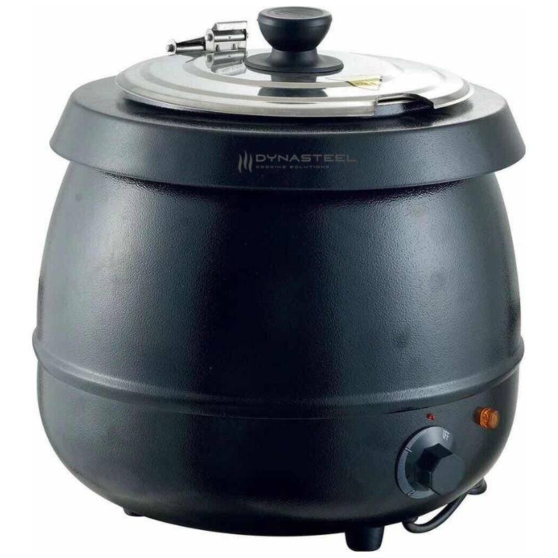 Soupière 5.4 litres pour table avec cuve amovible en inox