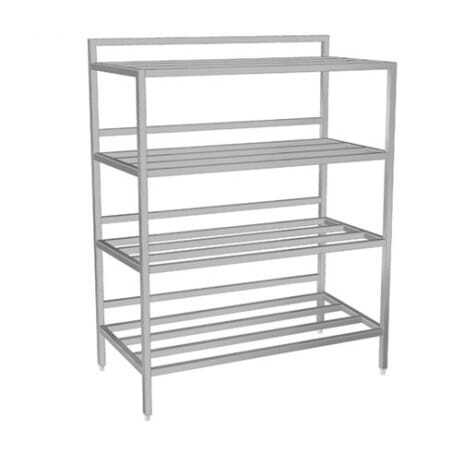 Rayonnage Tout Inox Barreaudé SOFINOR - 1 Rayonnage Tout Inox Barreaudé SOFINOR - 1