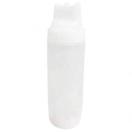 Bouteille à 3 Becs Verseurs en Plastique - 600 ml Dynasteel - 1