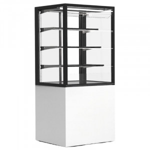 Vitrine Neutre Libre Service - Integra Base 60 - H 1400 mm - Zone 815 mm SAYL - 1