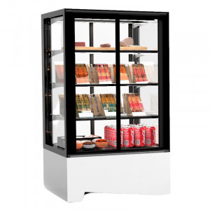 Vitrine Horizontale Frontal et Arrière - Integra Comptoir Réfrigéré Compact SAYL - 1