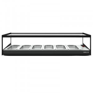 Vitrine Chaude à Poser - LOGIC 1P Bain Marie - GN 1/3 SAYL - 1