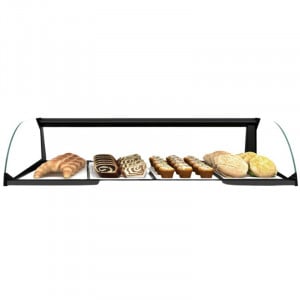 Vitrine Neutre - NEUTRE Présentoirs Symply - L 840 mm SAYL - 1