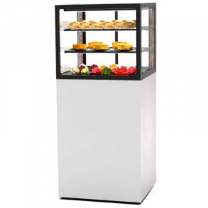 Vitrine Neutre Libre Service - Integra Base 60 - H 1400 mm - Zone 515 mm SAYL - 1