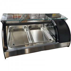 Vitrine Réfrigérée à Poser Libre Service avec Étagère - MAXISELF Tapas - L 880 mm - GN 1/1 SAYL - 1