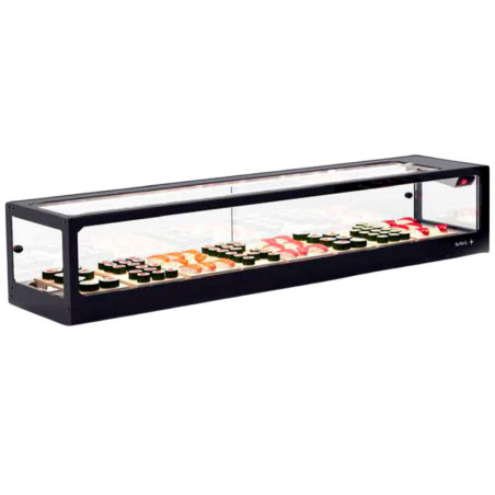 Vitrine à Sushi et Tapas - LOGIC Sushi Groupe à Distance - GN 1/3 - L 1540 mm SAYL - 1