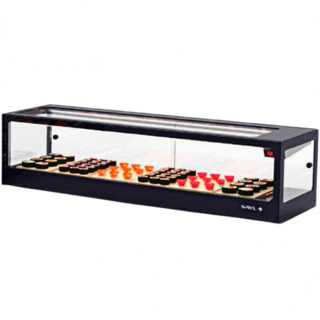 Vitrine à Sushi et Tapas - LOGIC Sushi Groupe à Distance - GN 1/3 - L 1190 mm SAYL - 1