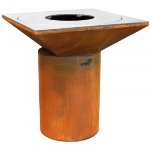 Brasero G6 Corten 90 cm - Acier Carbone - ARTISS - Fourniresto