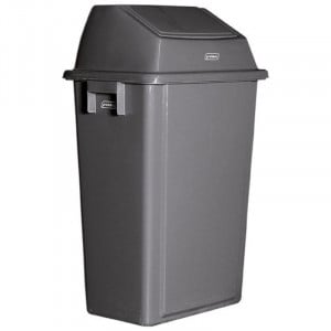 Collecteur de Déchets Mural Gris - 60 L Probbax - 1