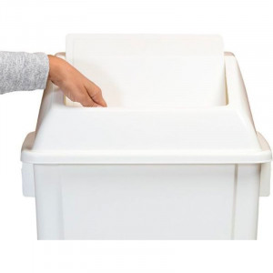 Collecteur de Déchets Mural Blanc - 60 L Probbax - 3