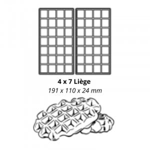 Gaufrier Professionnel à Ouverture 90 ° - 4 x 7 Liège Krampouz - 3