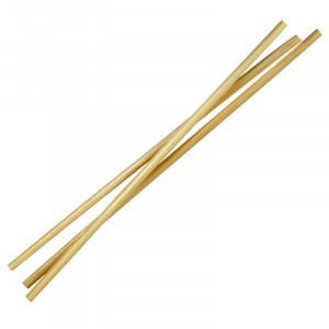 Paille Standard en Seigle Naturel - Ø 4 - 6 mm - Lot de 1000 FourniResto - 1