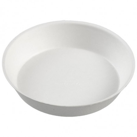 Assiette en Pulpe de Canne Ninfea - Ø 100 mm - Lot de 50 FourniResto - 1 Assiette en Pulpe de Canne Ninfea - Ø 100 mm - Lot de 50 FourniResto - 1