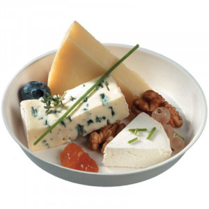 Assiette en Pulpe de Canne Ninfea - Ø 130 mm - Lot de 50 FourniResto - 2
