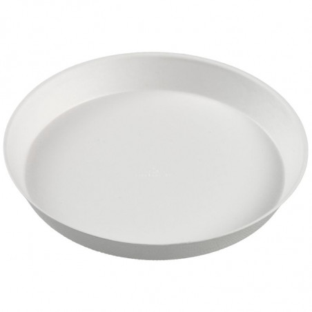 Assiette en Pulpe de Canne Ninfea - Ø 160 mm - Lot de 50 FourniResto - 1 Assiette en Pulpe de Canne Ninfea - Ø 160 mm - Lot de 50 FourniResto - 1