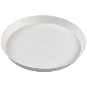 Assiette en Pulpe de Canne Ninfea - Ø 200 mm - Lot de 50 FourniResto - 1