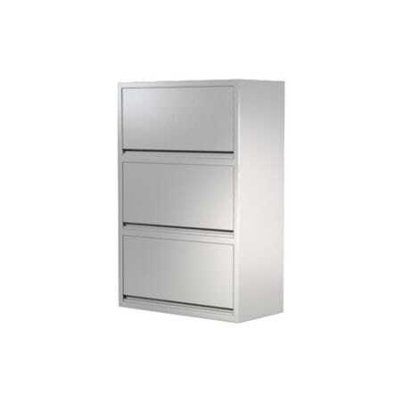 Armoire Inox Haute à 3 Portes FourniResto - 1 Armoire Inox Haute à 3 Portes FourniResto - 1