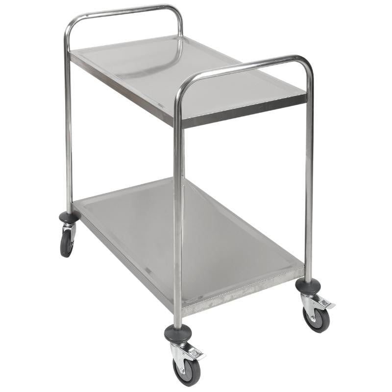 Chariot Inox à 2 Plateaux — vue 4