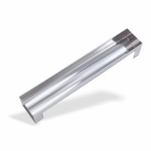 Gouttière Ronde en Inox - L 250 x P 90 mm