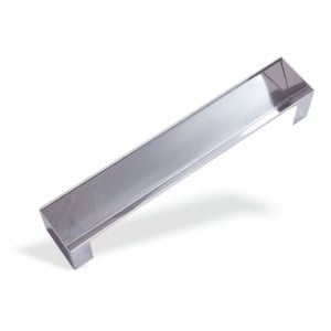 Gouttière Triangulaire en Inox - L 250 x P 90 mm