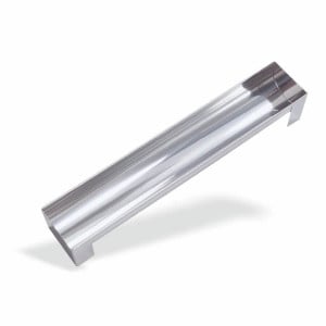 Gouttière Ronde en Inox - L 500 x P 90 mm