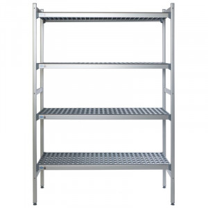 Rayonnage De Stockage Modulaire 4 Niveaux - 1561 x 500 mm