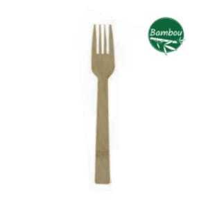 Fourchette en Bambou - 170 mm - Lot de 30 FourniResto - 1