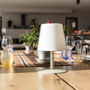 Lampe de Table LED - Mini Crème