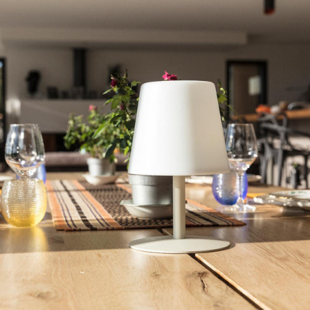 Lampe de Table LED - Mini Crème - Lumisky - Fourniresto