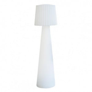 Lampadaire blanc