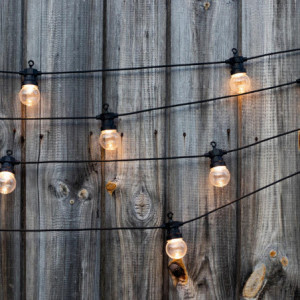 Belle Guirlande Lumineuse Guinguette Transparente