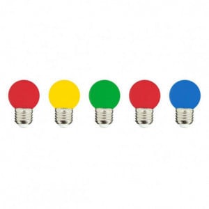 Ampoule Multicolore - Party Bulb Color - Lot de 5