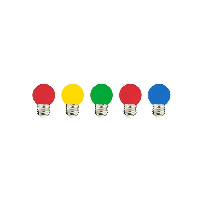 Ampoule Multicolore - Party Bulb Color - Lot de 5 - Lumisky - Fourniresto