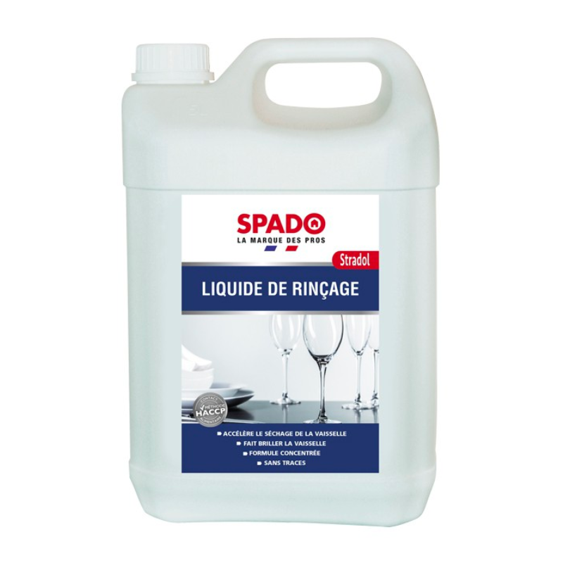 Liquide de Rinçage Eau Dure pour Lave-Vaisselle - 5 L - Stradol
