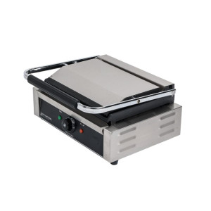 Appareil a panini double professionnel surface rainurée 3,5kw 510*500 -  Combisteel - Grills Paninis - référence 7491.0025 - Stock-Direct CHR