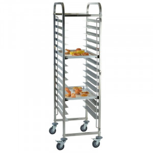 Echelle Pâtissière Inox 15 Niveaux - 600 x 400 mm Dynasteel - 1