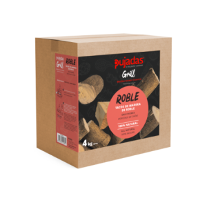 Morceaux de Chêne pour Griller Fumé - 4 kg