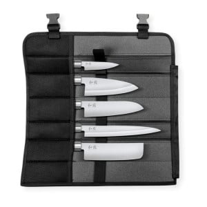 Set de 5 Couteaux Wasabi Black Avec Mallette - JAPON