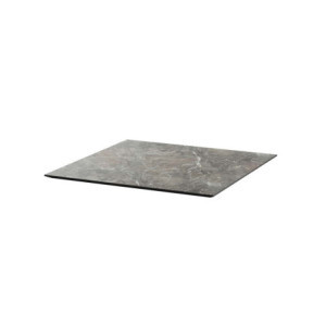 Plateau de Table Galaxy Marble en HPL - 70 x 70 cm