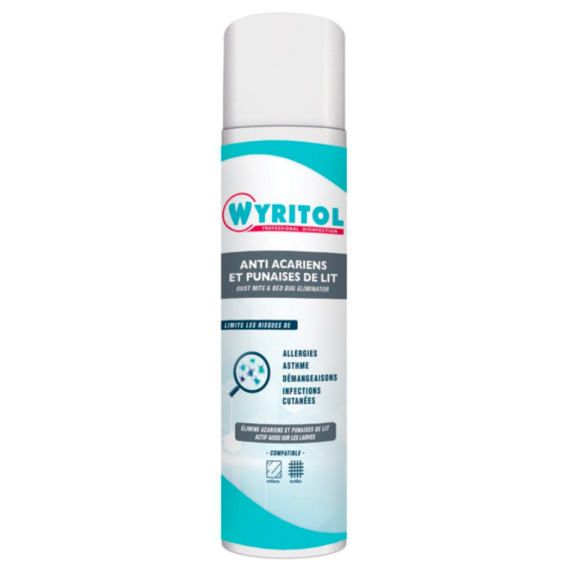 Bombe Anti Acariens & Punaises de Lit - Wyritol 500 ml : Éradiquez les  nuisibles et protégez votre environnement - Fourniresto