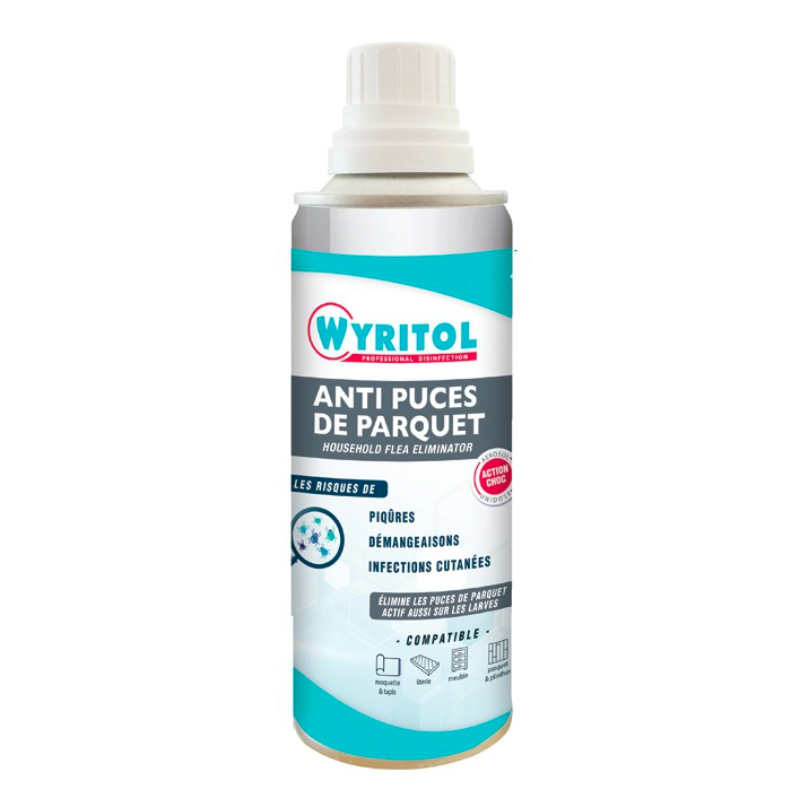 WYRITOL PUNAISES DE LIT et Anti acariens en aérosol de 500 ML