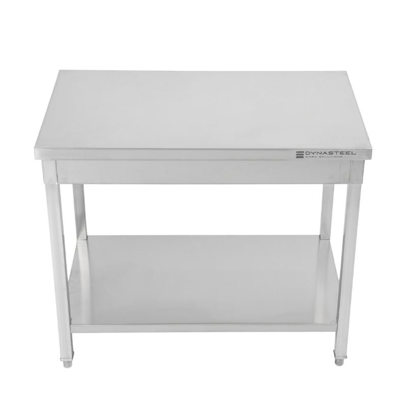 Table Inox avec Etagère - P 600 mm - L 600 mm — vue 5