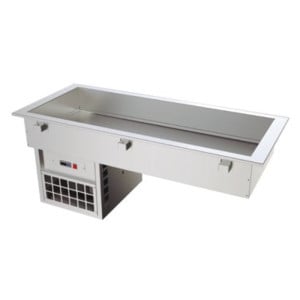 Cuve Réfrigérée Statique Drop-In avec Groupe Intégré – 5 GN - L 1760 x P 610 mm