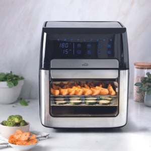 Friteuse Air Fryer avec Grille pour Four - 12 L - 1700 W