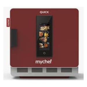 Four à Cuisson Accélérée Quick 1T avec Filtre Catalytique - Rouge