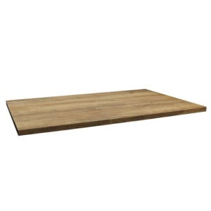 Plateau de Table Tavola Rectangle - Rovère Slavona - 1100 x 700 mm