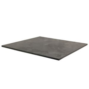 Plateau de Table Mesa Carré - Pierre De Lave - 700 x 700 mm