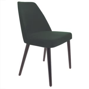 Chaise Ainhoa - Velours Vert Fonce Riviera 38