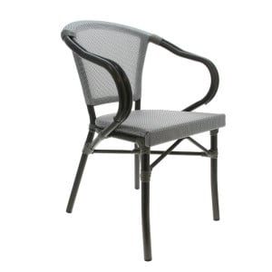 Fauteuil Biarritz - Gris - H 830 mm